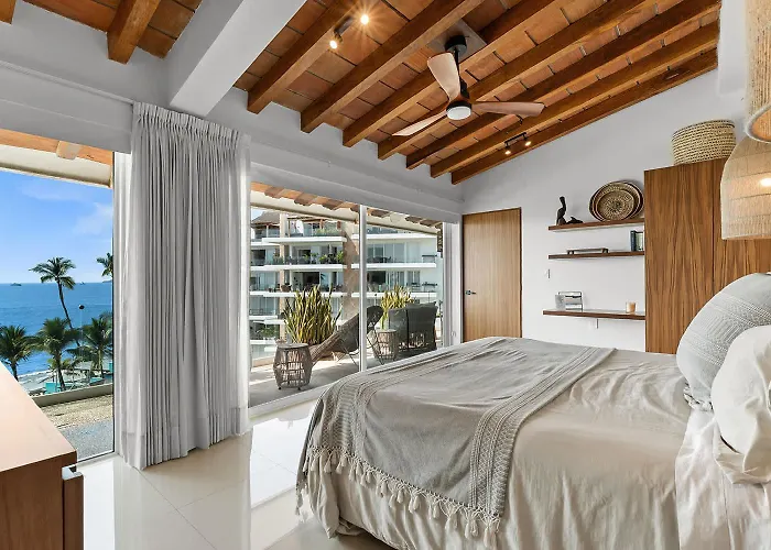Costa Dorada - Beachfront Penthouse In Bucerias Golden Zone